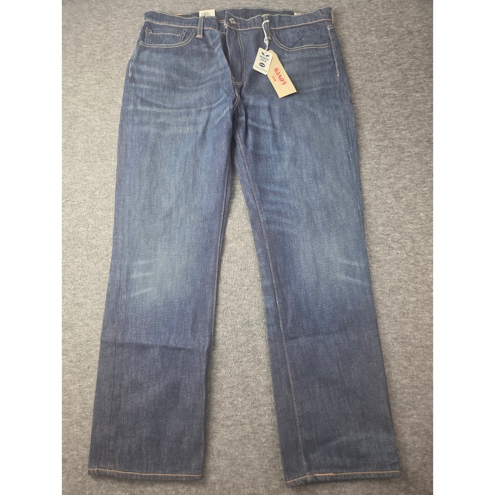 Levi's Jeans Men 38x30 Blue 511 Slim White Oak Cone Denim Dark Wash 04511-2007 - Picture 2 of 8